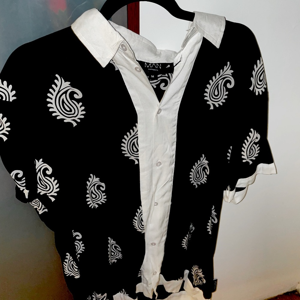 Paisley button up